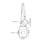 SIN 762 BE - MINI BOLSA MICHEL BEIGE (BEIGE - POLIESTER) - Imagen 4