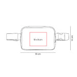 SIN 809 A - BOLSA CANGURERA JAMES AZUL (AZUL - POLIESTER) - Imagen 5