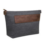 SIN 811 G - NECESER TROUSSE GRIS (GRIS - CANVAS - CURPIEL) - Imagen 2