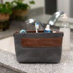 SIN 811 G - NECESER TROUSSE GRIS (GRIS - CANVAS - CURPIEL) - Imagen 5