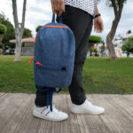 SIN 936 A - MOCHILA TENZIN AZUL (AZUL - POLIESTER) - Imagen 4