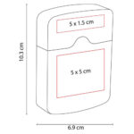 ESTUCHE GRANDE PADS ALCOHOL BLANCO SLD 054 B (PLÁSTICO) - Imagen 2