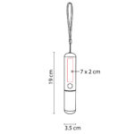 LÁMPARA CON LUZ UV CHANAI BLANCO SLD 058 B (PLÁSTICO) - Imagen 5