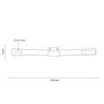 PULSERA GEL SANITIZANTE SHANI BLANCO SLD 061 B (PLÁSTICO) - Imagen 2