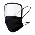 CARETA CON CUBREBOCAS QUEBEC NEGRO SLD 067 N (POLIÉSTER CUBREBOCAS - PET CALIBRE 15 CARETA) - Imagen 2