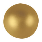 SOC 013 D - PELOTA ANTI-STRESS LISA DORADO (DORADO - PU)