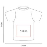 ANTI-STRESS CAMISETA BLANCO SOC 061 (PU) - Imagen 3