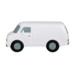 SOC 072 B - CAMIONETA ANTI-STRESS BLANCO (BLANCO - PU) - Imagen 2