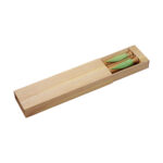 SET DE BOLÍGRAFOS PLASENCIA VERDE ST-020V ( ST-020 - ST020 - OFICINA )