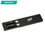 SET DE BOLÍGRAFOS AVILA BLANCO ST-022 ( ST-022 - ST022 - BOLÍGRAFOS ) - Imagen 2