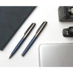 SET DE BOLÍGRAFOS ARANJUEZ AZUL MARINO ST-023 ( ST-023 - ST023 - BOLÍGRAFOS ) - Imagen 5