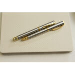 SET DE PLUMAS LAZZARO PLATA ST-035S ( ST-035 - ST035 - TINTA AZUL ) - Imagen 3