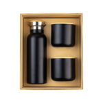 SET LUDVIKA NEGRO ST-041N ( ST-041 - ST041 - TERMOS,TAZAS )