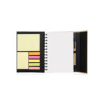 LIBRETA CON NOTAS ADHESIVAS (T327 NEGRO) - Imagen 2