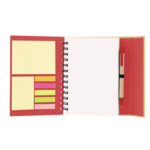 LIBRETA CON NOTAS ADHESIVAS (T327 ROJO) - Imagen 2