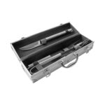 SET DE ASADO - BBQ “METAL BOX” (T74 PLATA) - Imagen 2