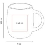 TAZA RIMO ROJO TAZ 026 R (CERÁMICA) - Imagen 3