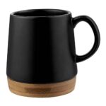 TAZA FIORLAND NEGRO TAZ 031 N (CERÁMICA - BAMBÚ)
