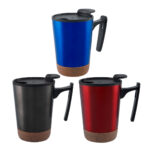 TAZA KILIA AZUL TAZ 033 A (ACERO INOXIDABLE - PLÁSTICO - CORCHO) - Imagen 6