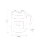 TAZA LEWES AZUL TAZ 039 A (ACERO INOXIDABLE - PLÁSTICO) - Imagen 5