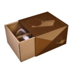 JUEGO TAZA DE CRISTAL BEIGE TAZ 051 BE (VIDRIO BOROSILICATO - BAMBÚ) - Imagen 3