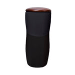 TERMO DE CERÁMICA BOOTLE BLANCO NEGRO TAZ 056 N (CERÁMICA - MADERA) - Imagen 3