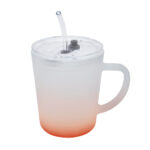 TAZA BANAO NARANJA TAZ 059 O (VIDRIO - PLÁSTICO - SILICÓN)