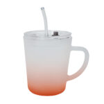 TAZA BANAO NARANJA TAZ 059 O (VIDRIO - PLÁSTICO - SILICÓN) - Imagen 2