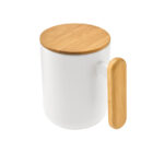 TAZA HANOI BLANCO TAZ 060 B (CERÁMICA - BAMBÚ) - Imagen 2