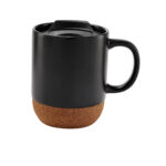 TAZA SIDAMA NEGRO TAZ 061 N (CERÁMICA - CORCHO)
