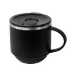 TAZ 069 N - TAZA KULDUR NEGRO (NEGRO - ACERO INOXIDABLE - PLASTICO)