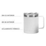 TAZA MONTT NEGRO TE-068N ( TE-068 - TE068 - TAZAS ) - Imagen 2