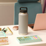 TERMO LEÓPOLIS 1 LT AZUL CLARO TE-121A ( TE-121 - TE121 - TERMOS ) - Imagen 6