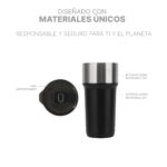 VASO NYBRO NARANJA TE-227O ( TE-227 - TE227 - VASOS ) - Imagen 2