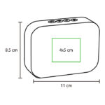 BOCINA KILDA GRIS TH-066G ( TH-066 - TH066 - BOCINAS ) - Imagen 2