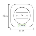 BOCINA NORMANDÍA BLANCO TH-076B ( TH-076 - TH076 - BOCINAS ) - Imagen 2