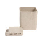 PORTA LÁPICES RIVNE BEIGE TH-095BE ( TH-095 - TH095 - OFICINA )