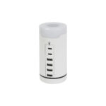 CARGADOR ZUBARAH BLANCO TH-169B ( TH-169 - TH169 - CARGADORES Y POWER BANK,OFICINA )