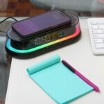 CARGADOR INALÁMBRICO BAYEL NEGRO TH-253N ( TH-253 - TH253 - BOCINAS ) - Imagen 2