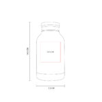 TERMO MINI BOTELLA VERDE TMPS 137 V (ACERO INOXIDABLE - PLÁSTICO) - Imagen 3