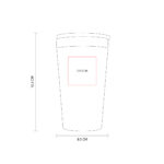 TERMO GLOSSY NEGRO TMPS 143 N (ACERO INOXIDABLE - PLÁSTICO) - Imagen 3