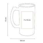 TARRO PARA SUBLIMAR BIRMANIA BLANCO FROSTY TMPS 150 B (VIDRIO) - Imagen 3