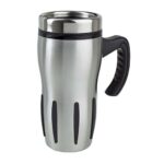 TERMO TURBO COFFEE PLATA TMPS 19. (ACERO INOXIDABLE - PLÁSTICO)