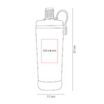 TMPS 202 N - TERMO BOISSON NEGRO (NEGRO - ACERO INOXIDABLE - PLASTICO - SILICON) - Imagen 4