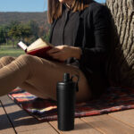 TMPS 202 N - TERMO BOISSON NEGRO (NEGRO - ACERO INOXIDABLE - PLASTICO - SILICON) - Imagen 6