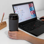 TMPS 204 OX - TERMO ZULÚ GRIS OXFORD (GRIS OXFORD - ACERO INOXIDABLE - PLASTICO - SILICON) - Imagen 3