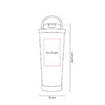 TMPS 221 N - TERMO VIER NEGRO (NEGRO - ACERO INOXIDABLE - PLASTICO - RUBBER) - Imagen 4