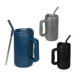 TMPS 222 G - TERMO TURNI GRIS (GRIS - ACERO INOXIDABLE - PLASTICO - SILICON) - Imagen 5