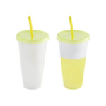 TMPS 237 Y - VASO BLUR AMARILLO (AMARILLO - PLASTICO)
