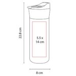 TERMO ANKARA NEGRO TMPS 67 N (ACERO INOXIDABLE - PLÁSTICO) - Imagen 4